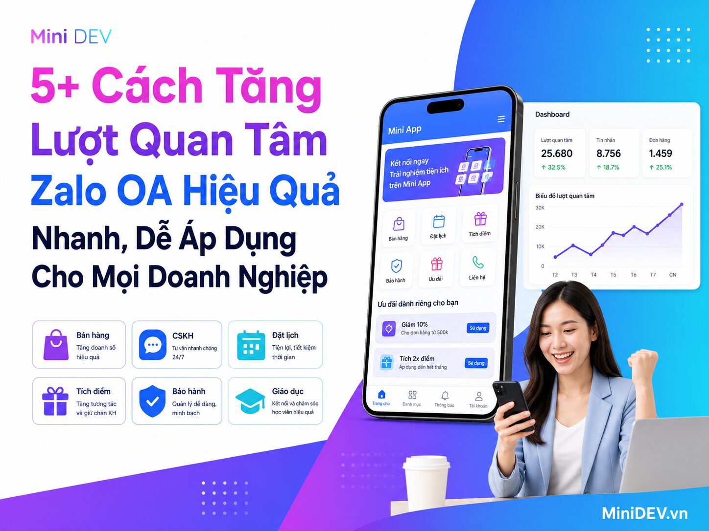 5 cach tang luot quan tam tren zalo oa hieu qua