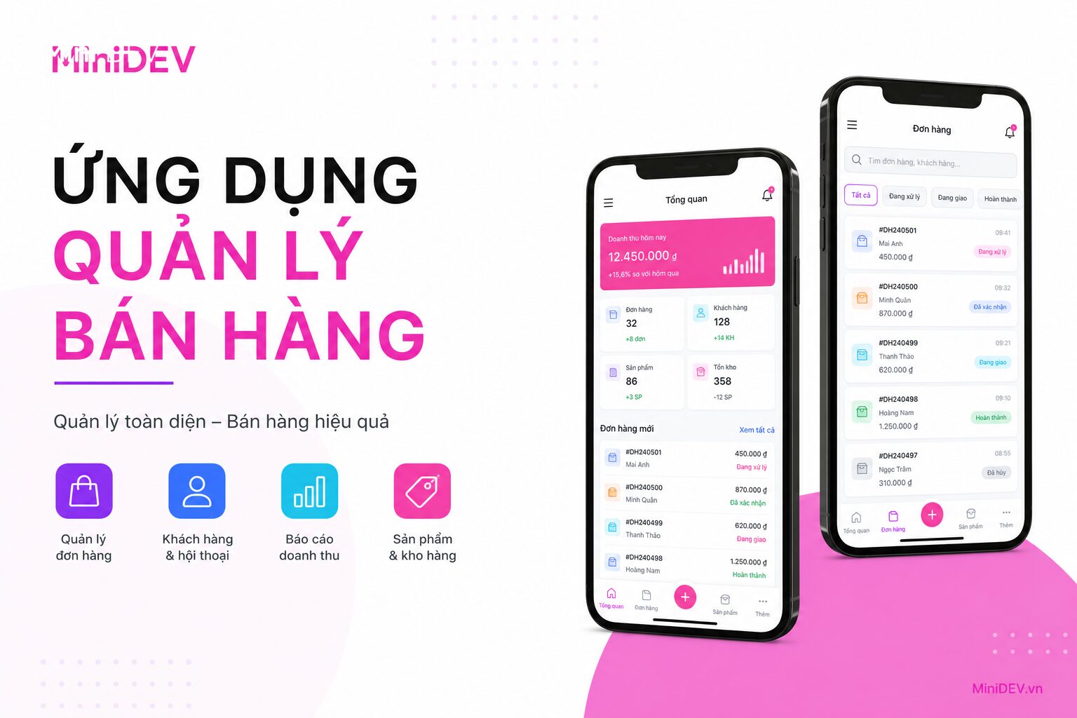 App quản lý bán hàng cho cửa hàng và doanh nghiệp nhỏ
