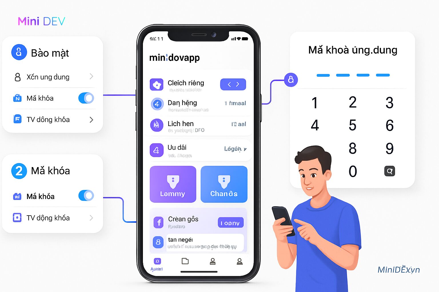 Các bước cài mật khẩu Zalo trên điện thoại
