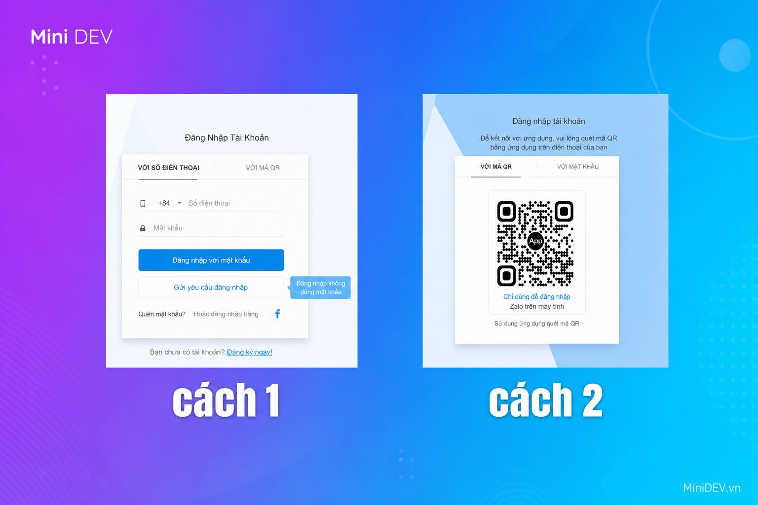 Các cách đăng nhập Zalo OA trên máy tính
