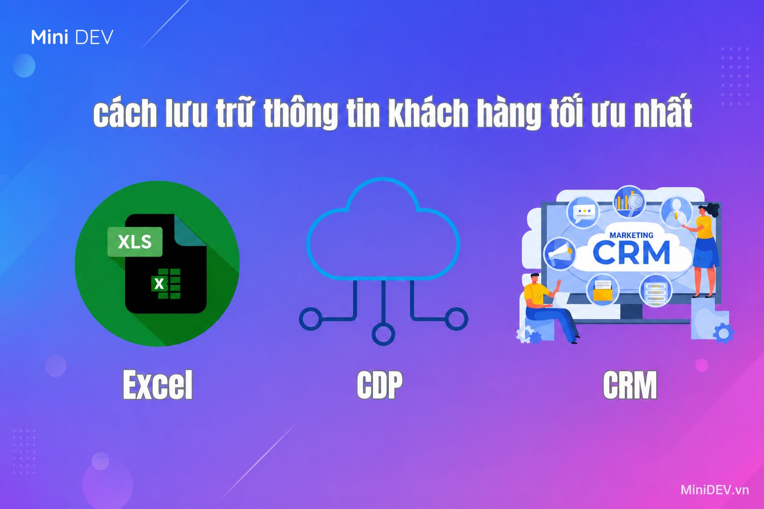 Các cách lưu trữ thông tin khách hàng hiệu quả