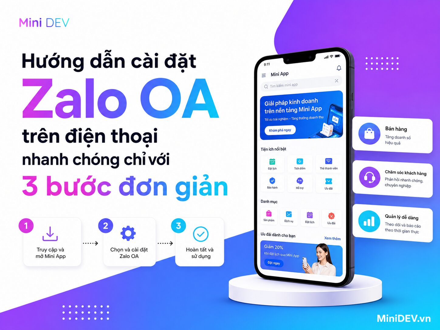 cach cai zalo oa tren dien thoai voi 03 buoc don gian