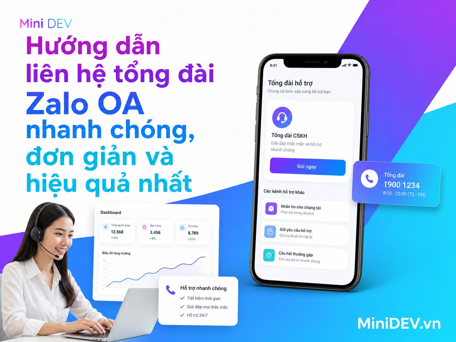 cach lien he tong dai ho tro zalo oa nhanh va don gian nhat