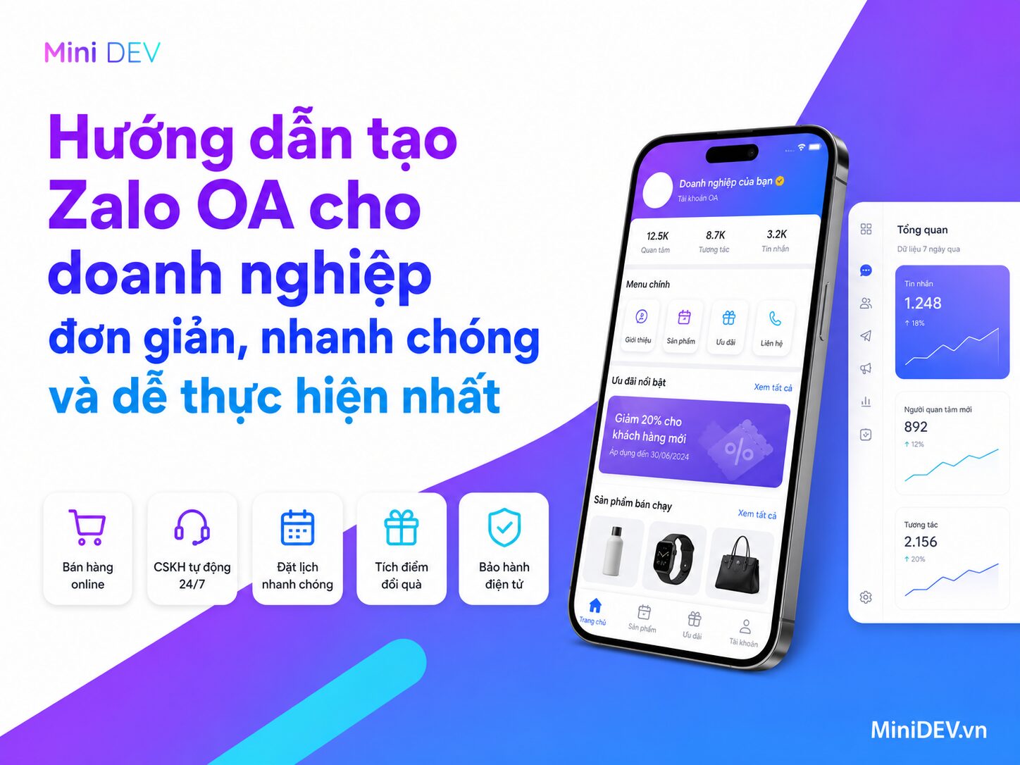 cach tao zalo oa cho doanh nghiep don gian nhat 1