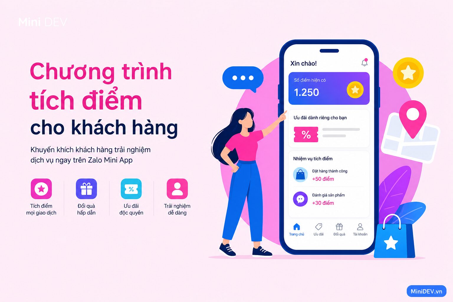 Chương trình tích điểm cho khách hàng thân thiết