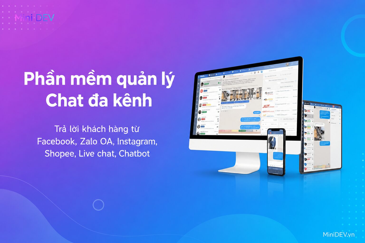 Công cụ quản lý bình luận, tin nhắn và đơn hàng trên Zalo