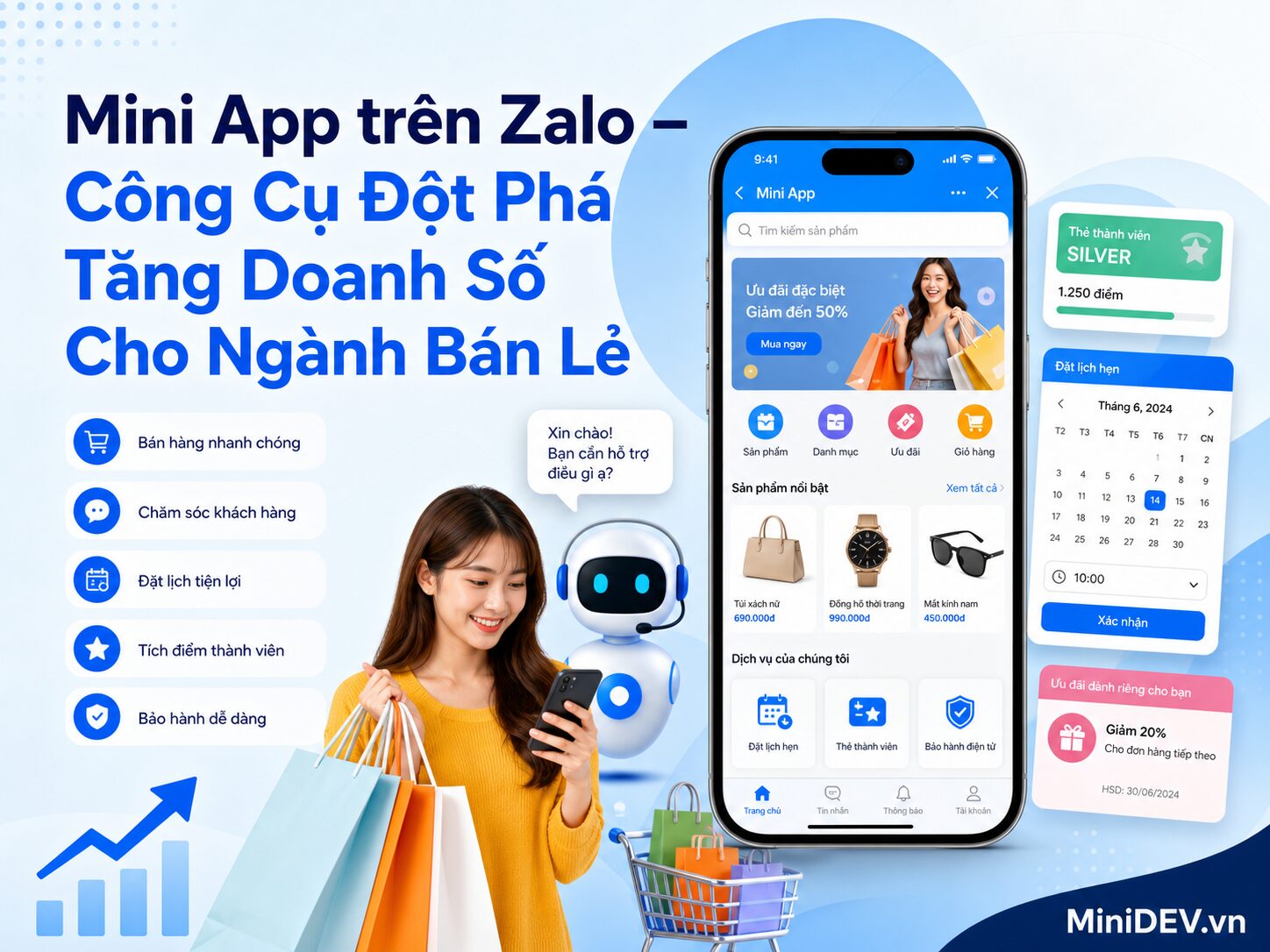 giai phap mini app tren zalo cho nganh ban le