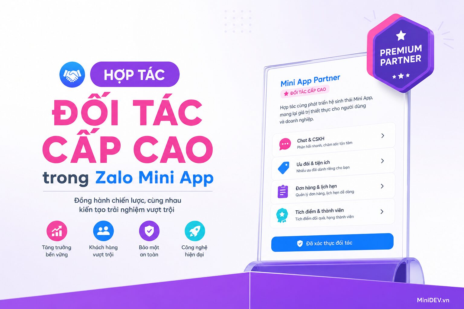 Giải pháp triển khai Zalo Mini App cho doanh nghiệp
