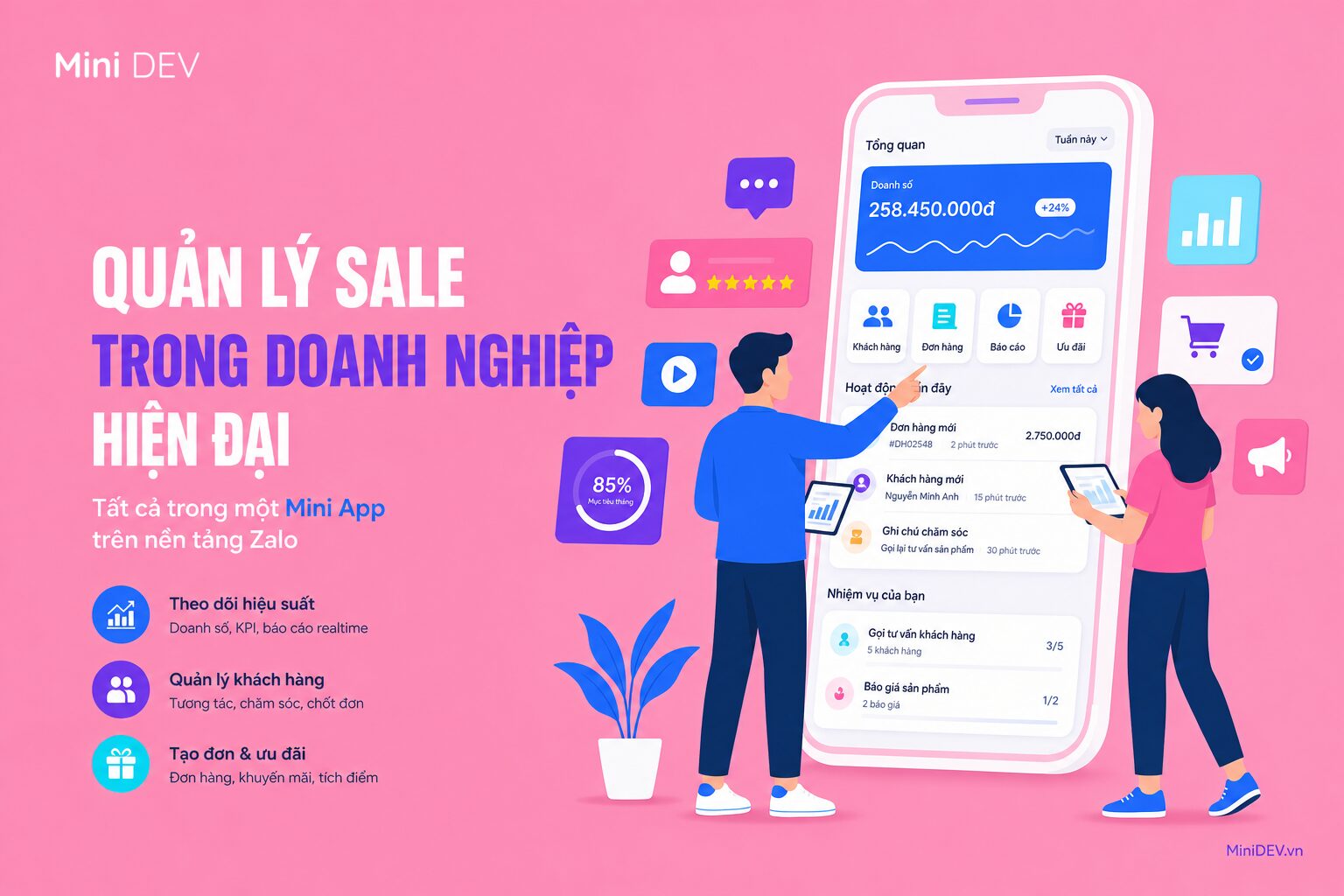 Khái niệm quản lý sale trong doanh nghiệp hiện đại