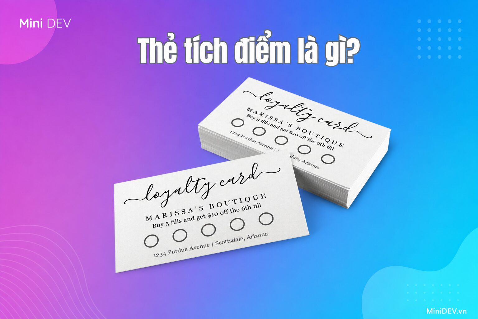 Khái niệm thẻ tích điểm cho cửa hàng và doanh nghiệp