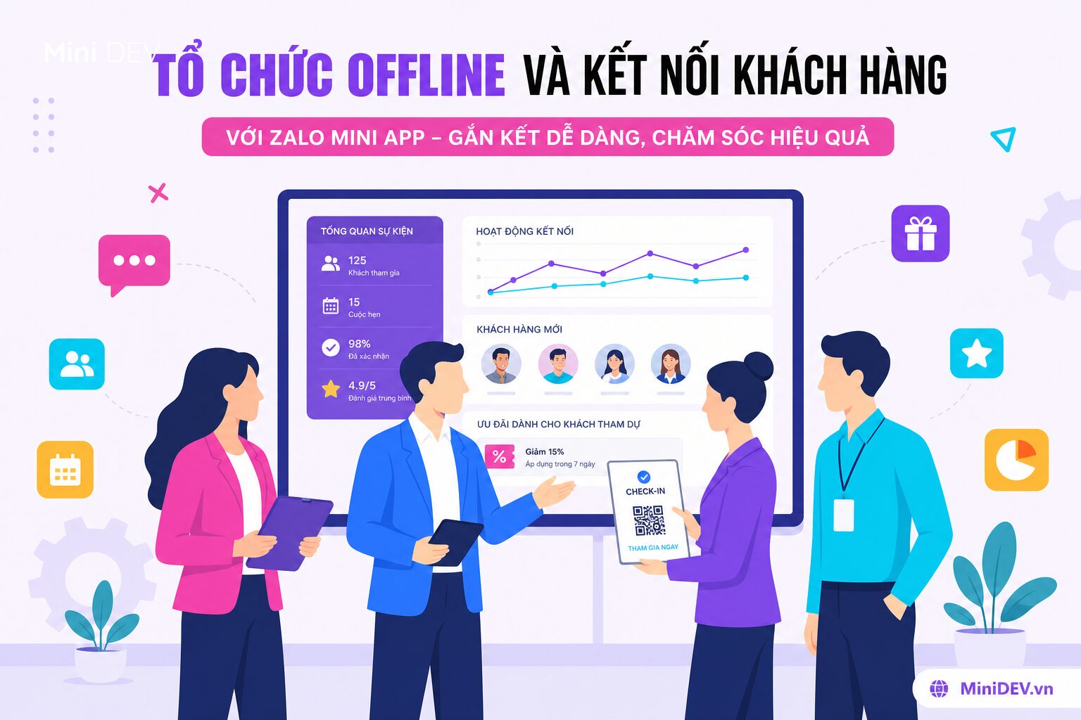 Khái niệm tổ chức offline và vai trò trong kết nối khách hàng