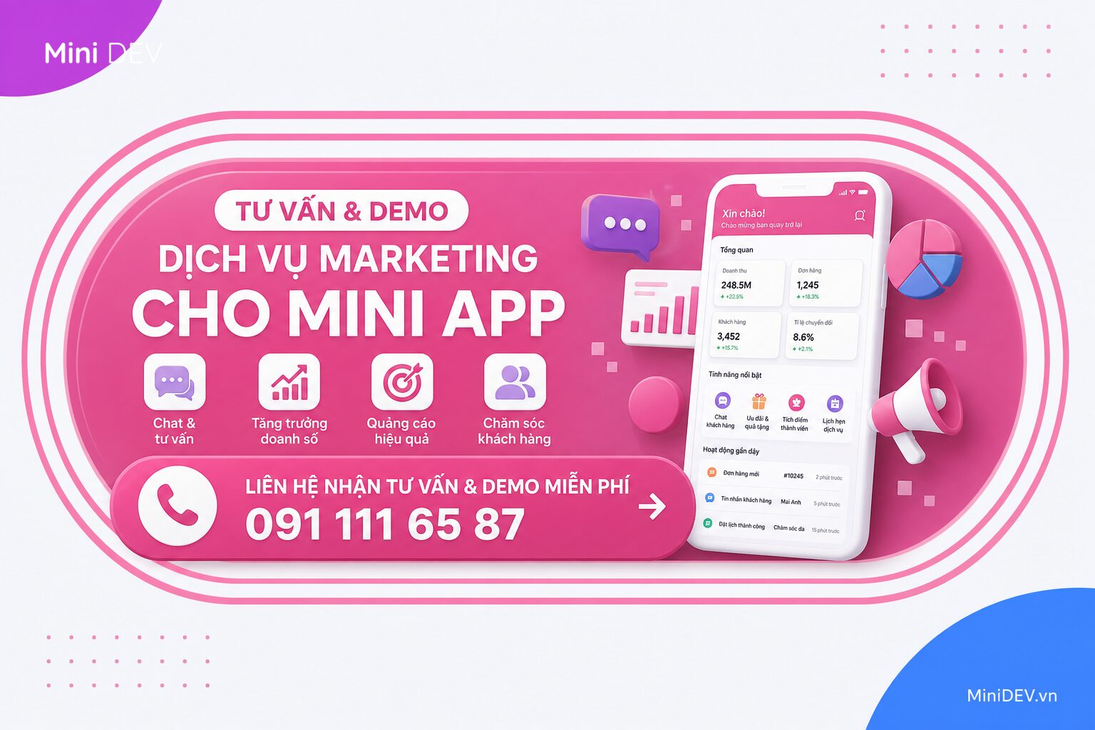 Liên hệ tư vấn giải pháp marketing và chăm sóc khách hàng trên Zalo