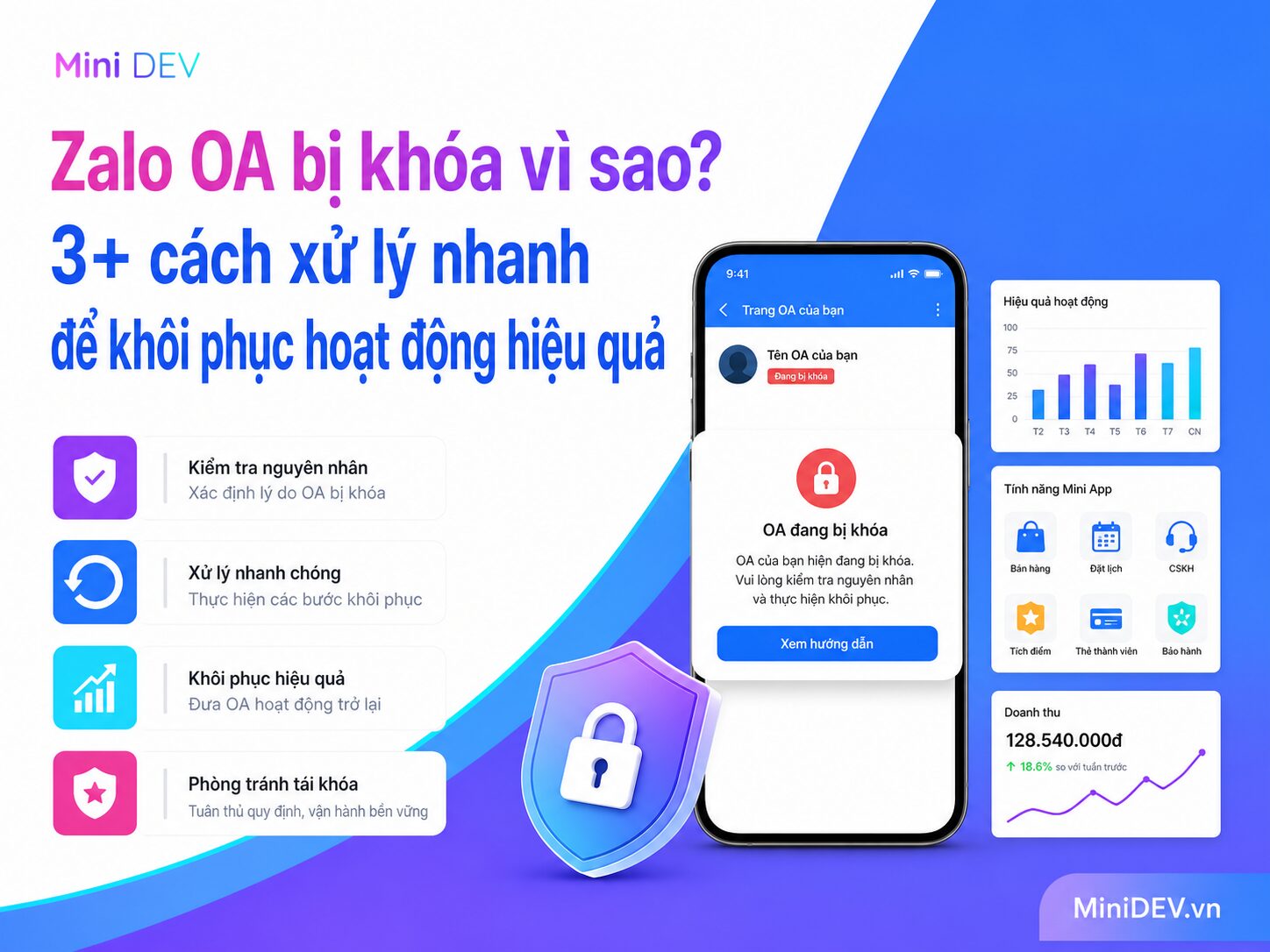 ly do zalo oa bi khoa va 3 cach khac phuc nhanh chong