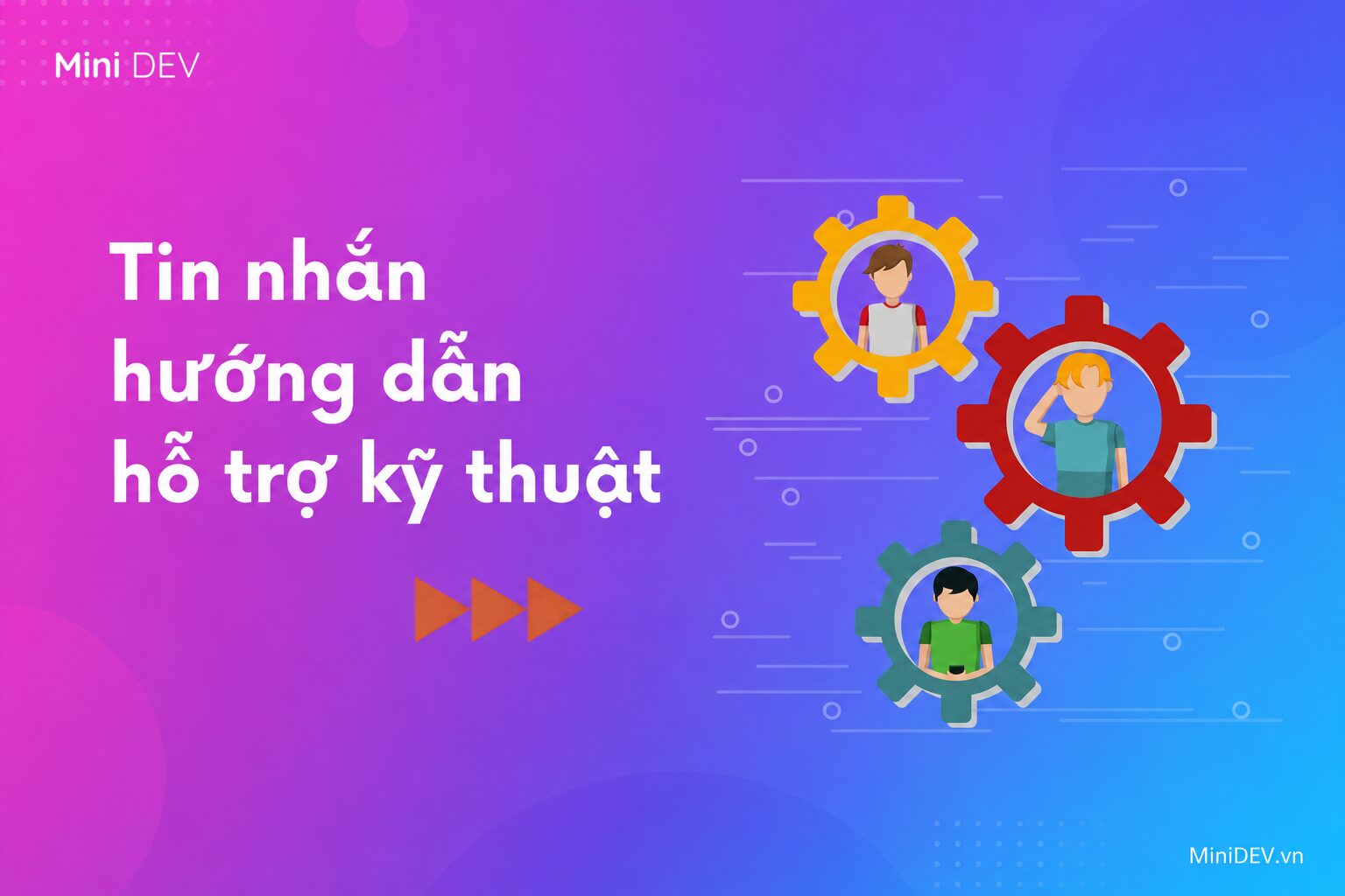Mẫu tin nhắn hỗ trợ kỹ thuật khách hàng qua Zalo