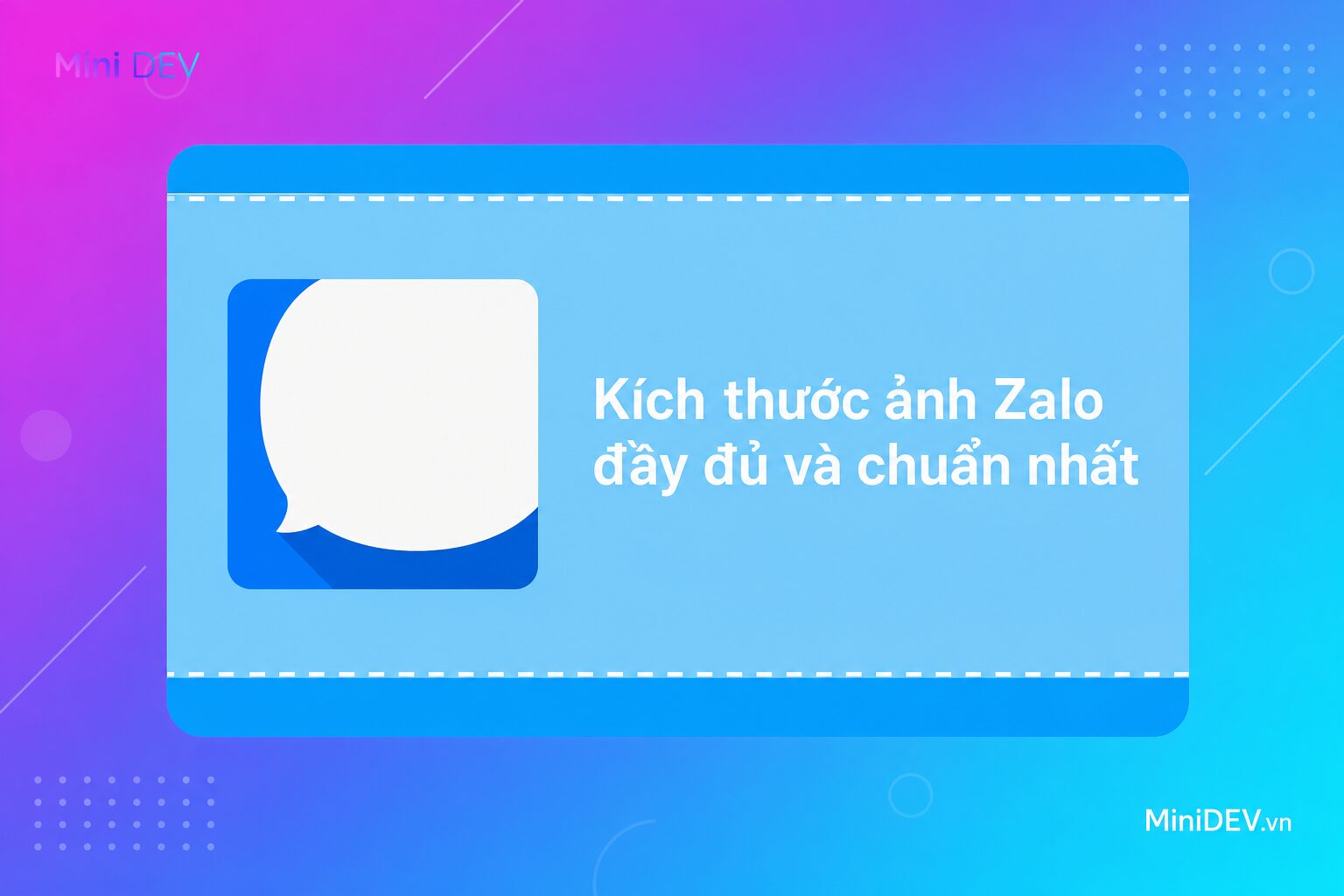 Mẹo tối ưu chất lượng ảnh trên Zalo OA