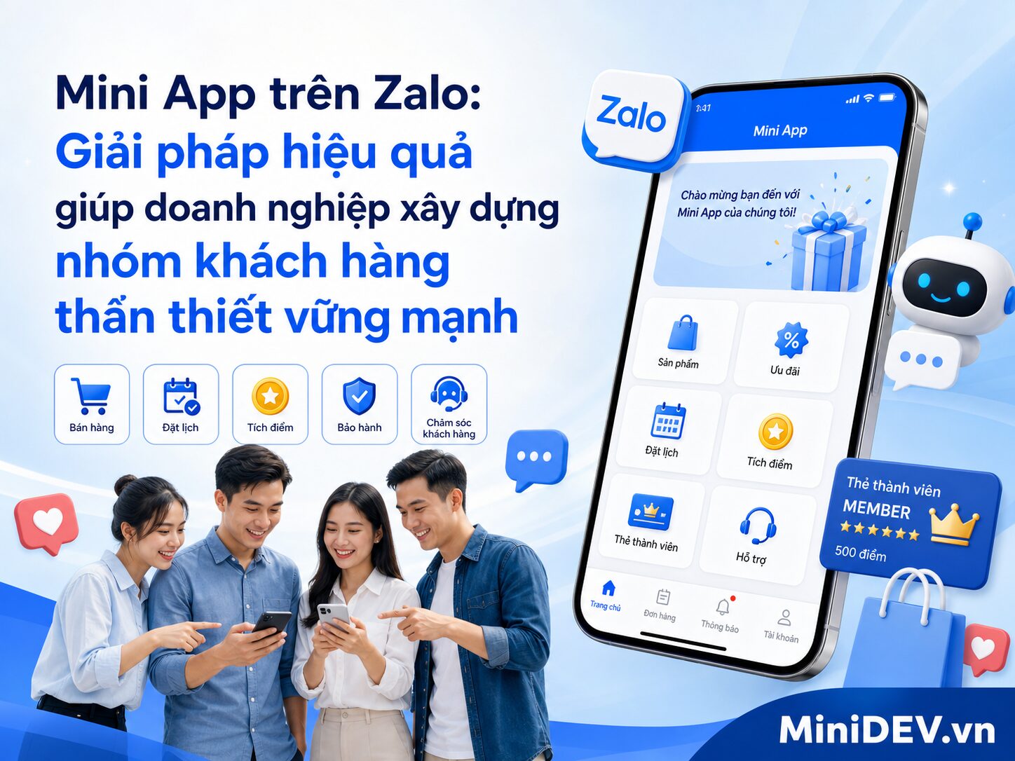 mini app tren zalo giup doanh nghiep mo rong nhom khach hang than thiet ben vung nhu the nao