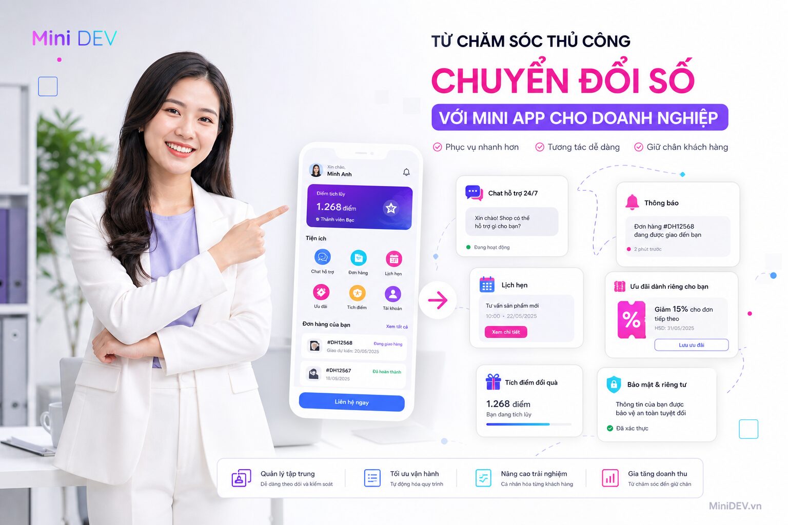 Thực trạng chăm sóc khách hàng thủ công của doanh nghiệp