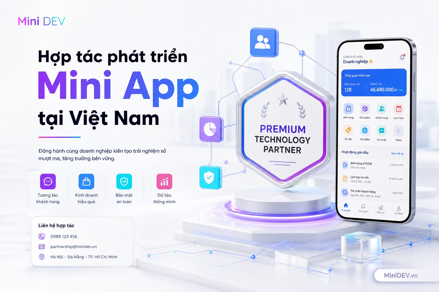 Tư vấn thiết kế Zalo Mini App cho doanh nghiệp