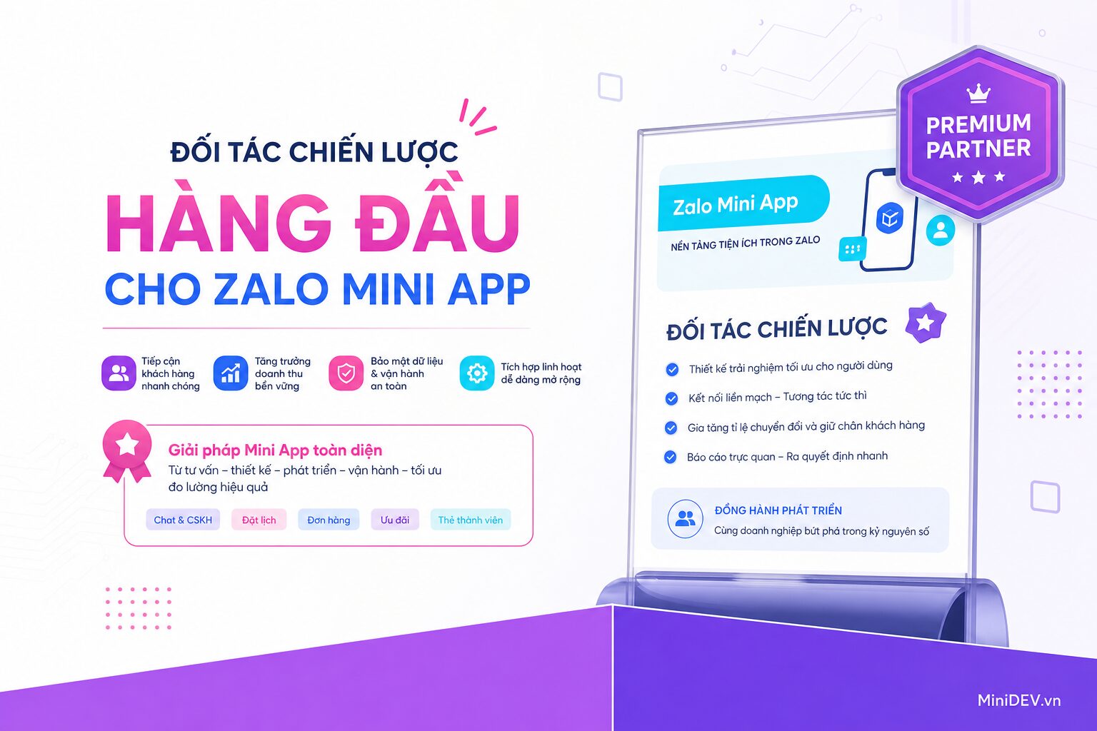 Tư vấn triển khai Zalo Mini App cho cửa hàng và doanh nghiệp
