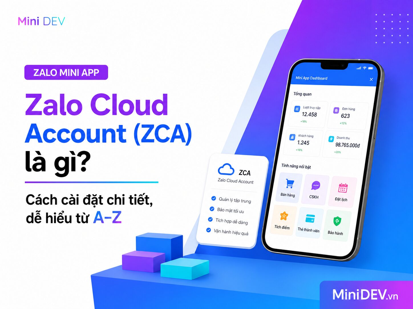 zalo cloud account la gi huong dan cai dat zca chi tiet nhat