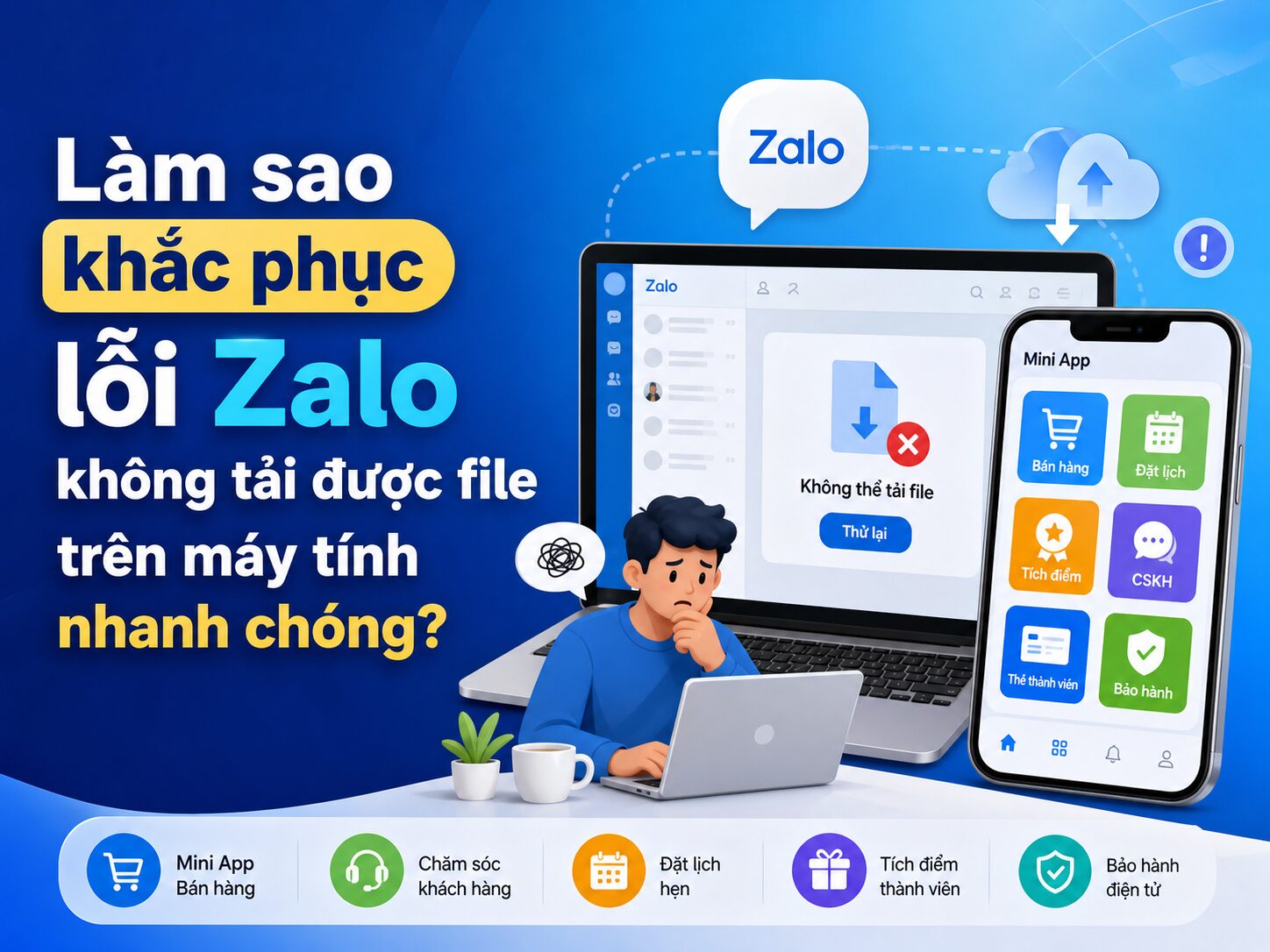 zalo khong tai duoc file tren may tinh cach xu ly nhu the nao